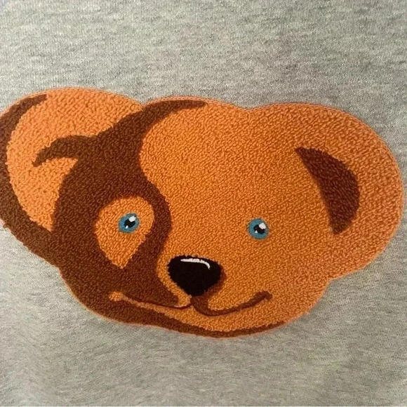 ULTRA RARE ORIS Watch Brand Sweater Large Mens, Fits Smaller ORIS BEAR Logo - Picture 2 of 7